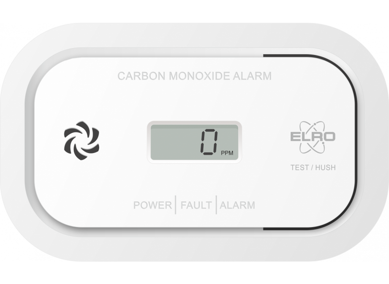 Koolmonoxidemelder met 10-jarige sensor en display (FC5003)