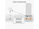 Koolmonoxidemelder met 10-jarige sensor en display (FC5003)