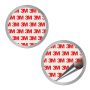 Rookmelder Compact Design met 10 jaar batterij met magneetmontage - 3 pack (FS8010 + FM3900)