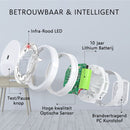 Rookmelder Compact Design met 10 jaar batterij met magneetmontage - 3 pack (FS8010 + FM3900)
