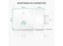 ELRO Connects Rookmelder Kit - Complete Set met K2 Connector en 3x Draadloos Koppelbare Rookmelder (SF500S)