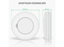 ELRO Connects Rookmelder Kit - Complete Set met K2 Connector en 3x Draadloos Koppelbare Rookmelder (SF500S)